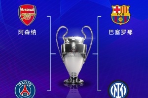 半岛体育官方网站-【投票】阿森纳vs巴黎，巴萨vs国米，哪两队能会师欧冠决赛？